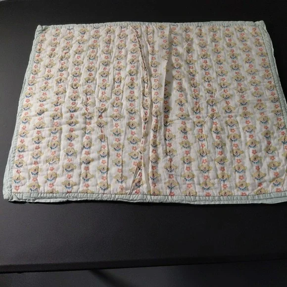 3 Piece‎ Pottery Barn Quinn Pillow Shams 2 Standard Set 1 Euro 24X24 Cottagecore - Picture 9 of 10